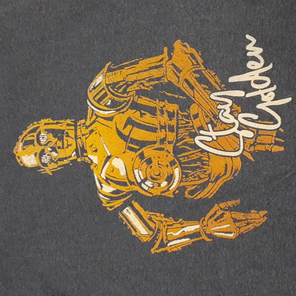 Fifth Sun C3PO Stay Golden Graphic T shirt. Size large.